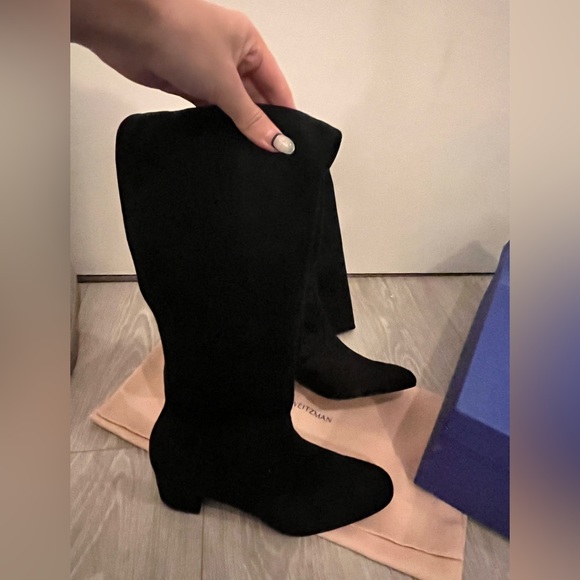 Stuart Weitzman Genna 60 Black Size37 - Picture 4 of 6